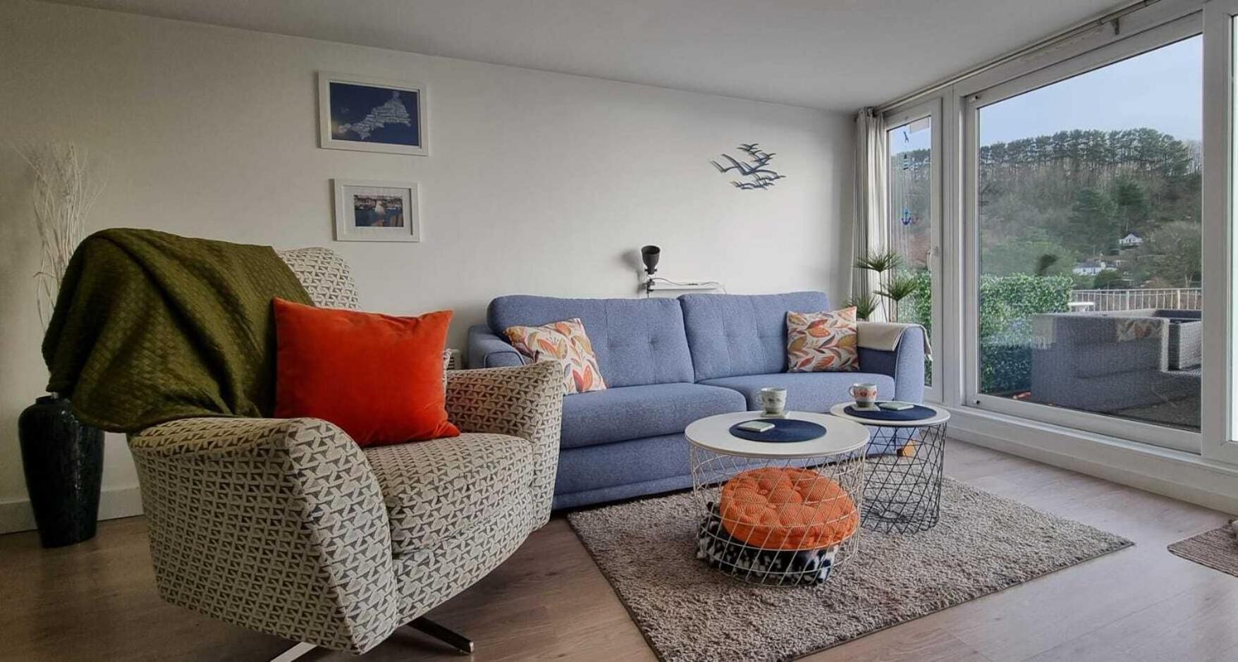 May View - Luxury Sea View Apartment - Millendreath, Looe Exterior photo