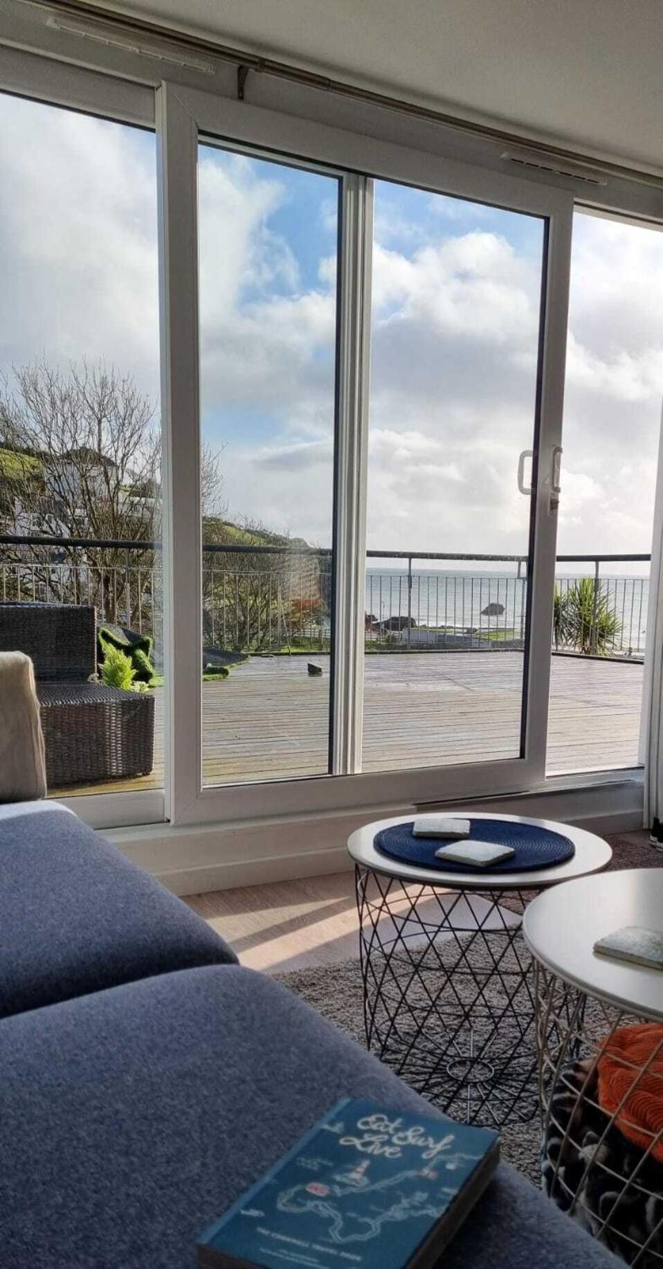 May View - Luxury Sea View Apartment - Millendreath, Looe Exterior photo